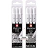 Sakura Gelly Roll White, 3 Pens Bright White in a