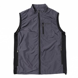 OYUEGE Cameraman Vest, Outdoor Vest, Men's, Summer, Mesh Vest, Multiple Pockets, Large Size, Abrasion Resistant, Stylish, Work Vest, Breathable, Quick Drying, For Fishing, Photography, gray