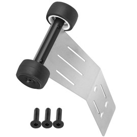 RCYouHott RC Upgrade Parts Steel Wheelie Bar for 1/16 Mini Maxx 4WD RTR Brushless Monster Truck (#107154-1),Tail Wheel Head up Wheel Hop Ups,Black(1 PCS