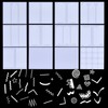 Onwon 1275 Pieces 49 Patterns Designs Nail Art Stencils French