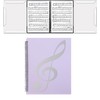 Yharnamite Sheet Music Folder, 4 Page Expand Music File Folder,