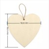 Goodbyes Are Not Forever Wooden Hanging Memorial Heart Plaque Ornament