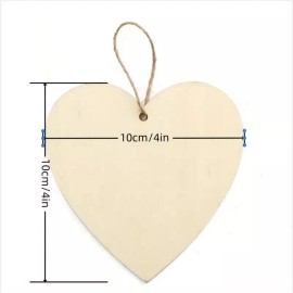 Goodbyes Are Not Forever Wooden Hanging Memorial Heart Plaque Ornament