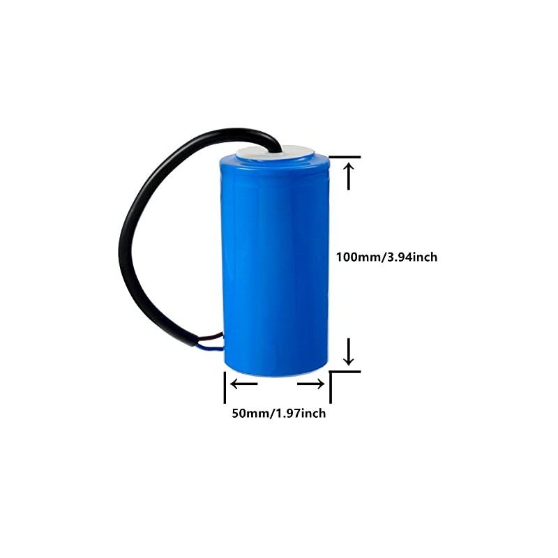 BOJACK 200 uF 250 V AC 200 MFD CD60 Start