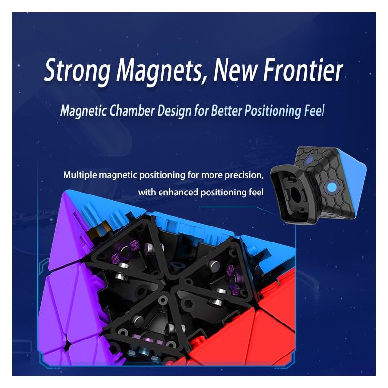 Bucubke DianSheng FTO M Octahedron Magnet-equipped Genuine Feis Turning Regular