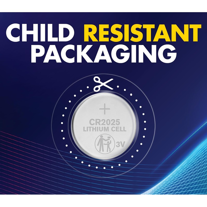 Powermax CR2025 3V Lithium Coin Cell Battery, Watch and Electronics