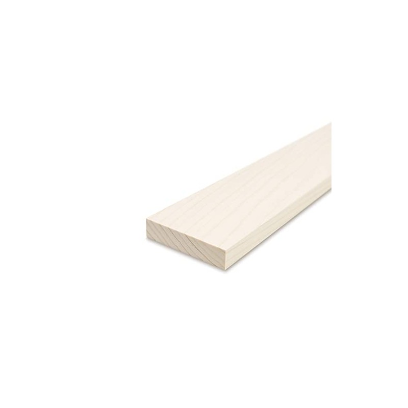 Reese Smooth Edge Boards - Planed Spruce - 1.9 cm