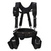 MELOTOUGH Tool Belt with Suspenders Tool Bag Supenders Framers Comb