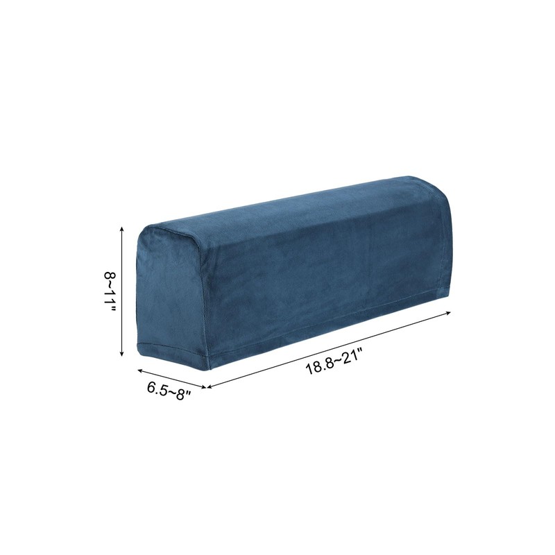 QUARKZMAN Set of 4 Sofa Armrest Covers, Stretch Couch Armrest