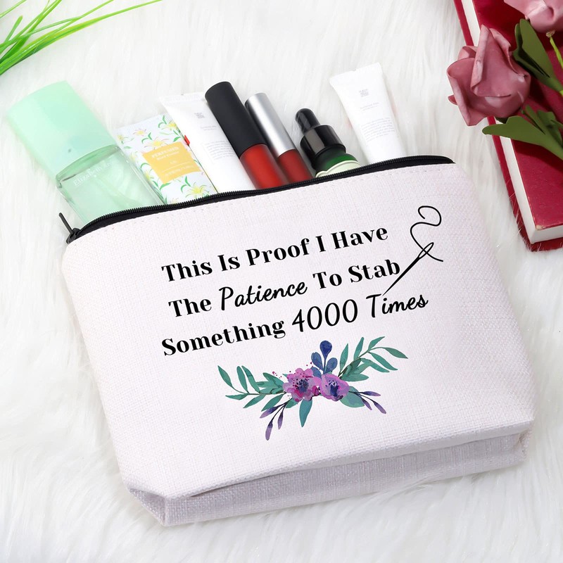 Cross Stitch Gift Cross Stitch Project Bag This Is Proof