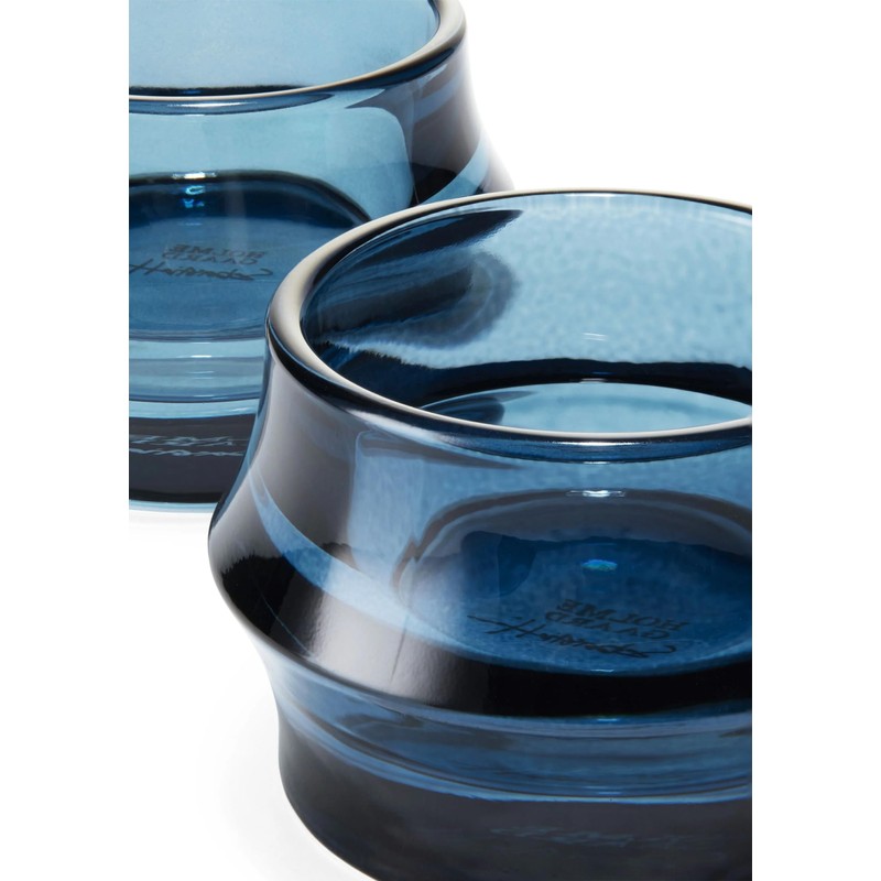 Holm Guard 4340262 4340262 Arc Tea Light Holder (Dark Blue)