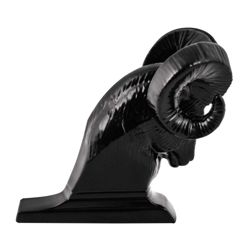 GG Grand General 48047 Matte Black Powder Coated Ram's Head
