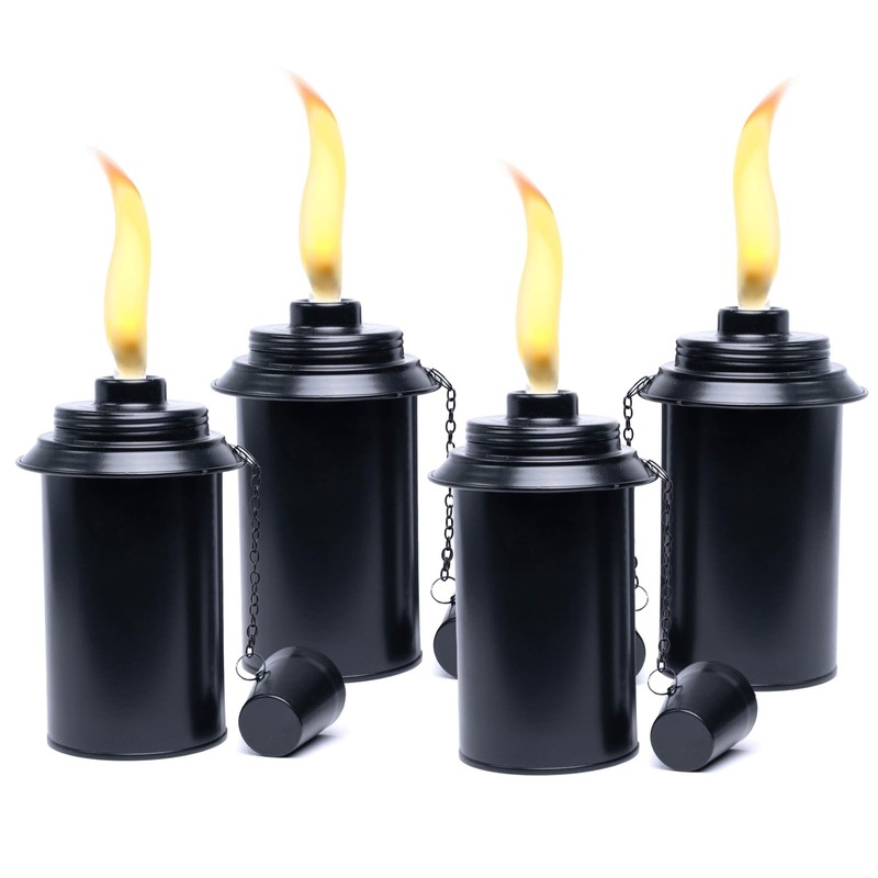 Backyadda Torch Replacement Canisters (12 oz). Compatible with Tiki Torches.