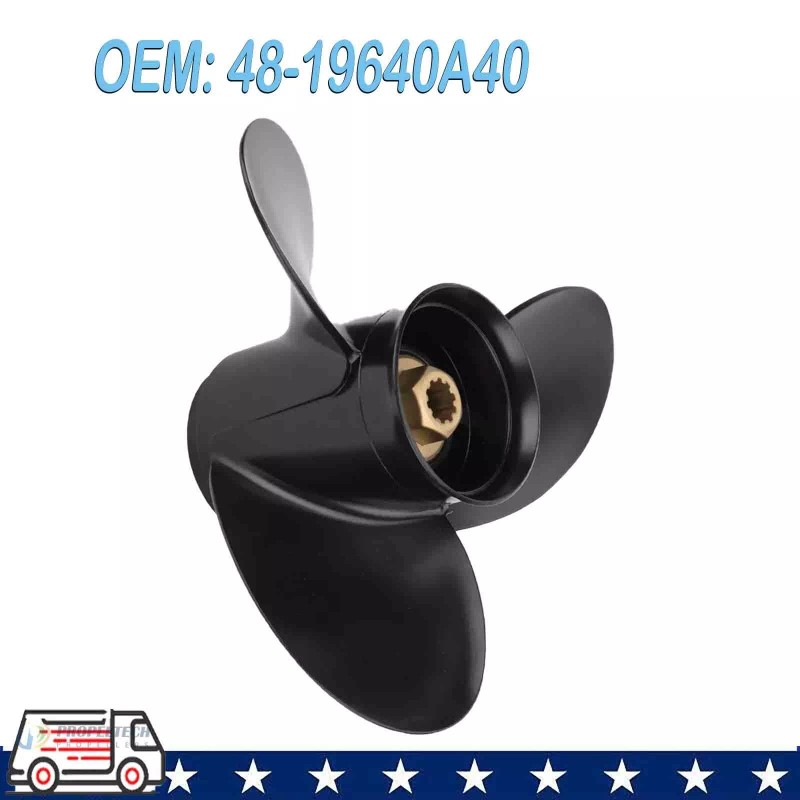 PROPELTECH Propeller 10 3/8x13 | 10 Tooth Aluminum Boat for