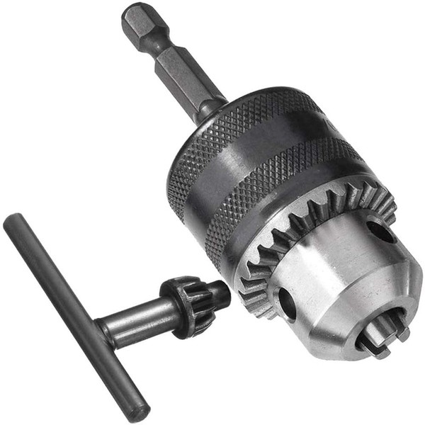 Mesee 1.5-13mm Capacity Drill Chuck Adapter Quick Change Converter with