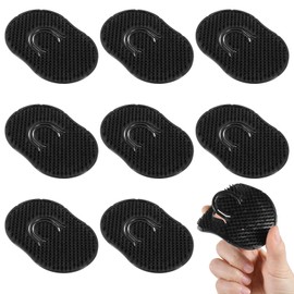 Ouligay 8 Pcs Pocket Combs for Men, Portable Palm Combs for Men, Shampoo Brush Scalp Massager for Home, Office, Travel Barber Shop