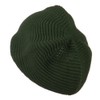 Medium Crown New Rasta Beanie Hat - Olive OSFM