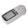 Power Meter Socket LCD Display Overload Protection LED Light Digital