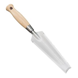SUMIO Weeding Transplanter,Weeding Knife,Digging Trowel,Serrated Trowel,Hori Hori Knife,Trowel Knife,Dandelion Trowel,Garden Root Cutter,Propagating Trowel-Alloy Steel Blade