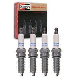 4 pc Champion Iridium Spark Plugs compatible with Hyundai Elantra GT 1.6L L4 2018-2019