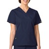 WonderWink Origins Women’s Bravo V-Neck Scrub Top - Navy, XS