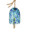 Sunnydaze Natural Melody Wind Bell - Painted Glass Wind Chime