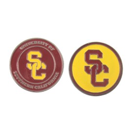 USC Trojans Divot Tool with Double Sided Golf Ball Marker