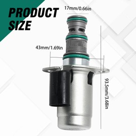 Hoypeyfiy SV98-T39S 12V Solenoid Valve Replacement for Hydraforce Replaces SV98T39S 5019094 580037013 SV98-T39S-0-N-12DY2A SV98T39S0N12DY2A Solenoid