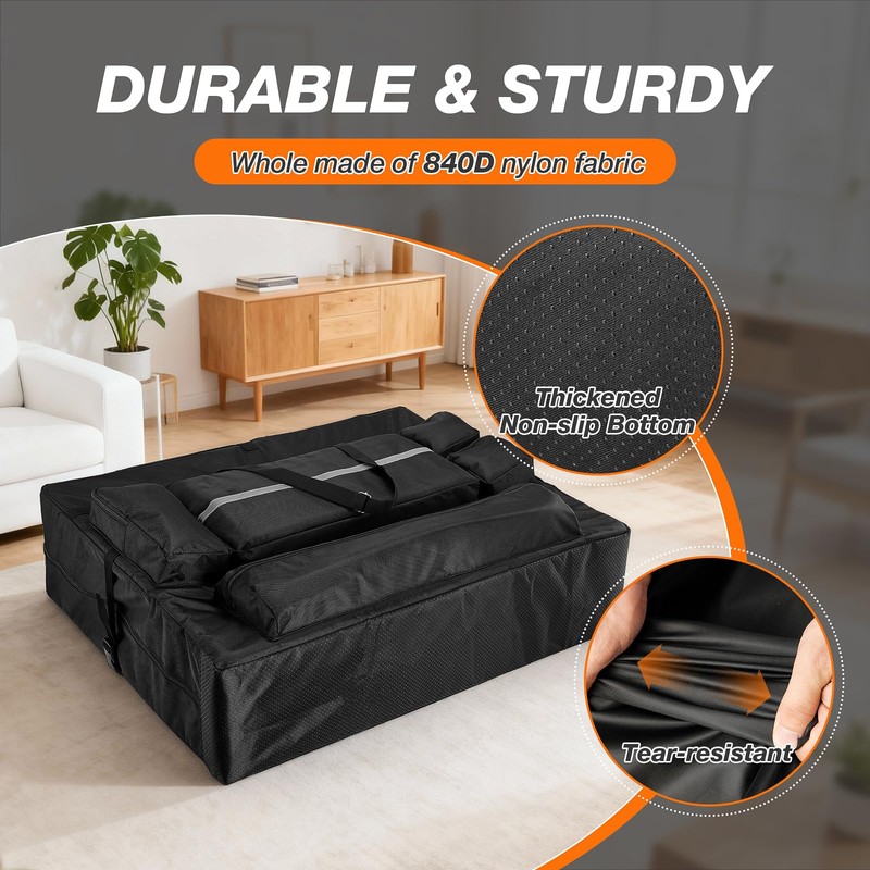 Fizentia Massage Table Carrying Case for 30" Tables 38x9.5x30.5in
