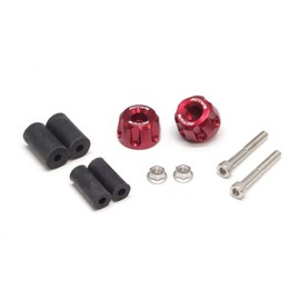 Active 60800226 Aluminum Bar End Revolver, Red, φ30-L18