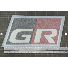 Patriot Stickers 10” Gazoo Racing Window Decal Sticker, Fits Supra, GR86, GT86, FRS, GR Corolla