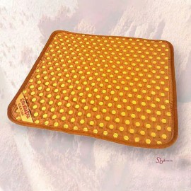 Celleste L05 불에구운 황토 사계절 엉덩이 지압매트 방석 세라믹볼wxy470 Baked Clay Four Seasons Hip and Lower Back Massage Seat Cushion with Ceramic Balls [A genuine, old-fashioned, yellow earth bolbangseok]