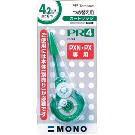 トンボ鉛筆 修正テープ MONO モノPXNカートリッジ PR4 10個 CT-PR4-10P