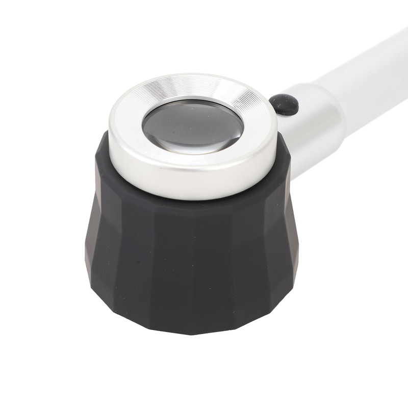 Handheld 45X Magnifier Loupe Optical Glass Magnifying Glass LED Magnifier