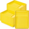 40 Pcs 9 Inch Disposable Paint Tray Liner, Yellow