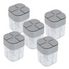 5pcs 4 in 1 Spice Container Seasoning Spice Shaker with