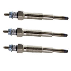 3PCS Glow Plug SBA185366092 SBA185366040 for Ford Tractor 1100 1110 1120 1200 1210 1215 1220 1300 1320 1510 1530 1620 1630 1710 1715 1720 1725 1910 1925 1990 2110 3412 Ignition Glow Plugs