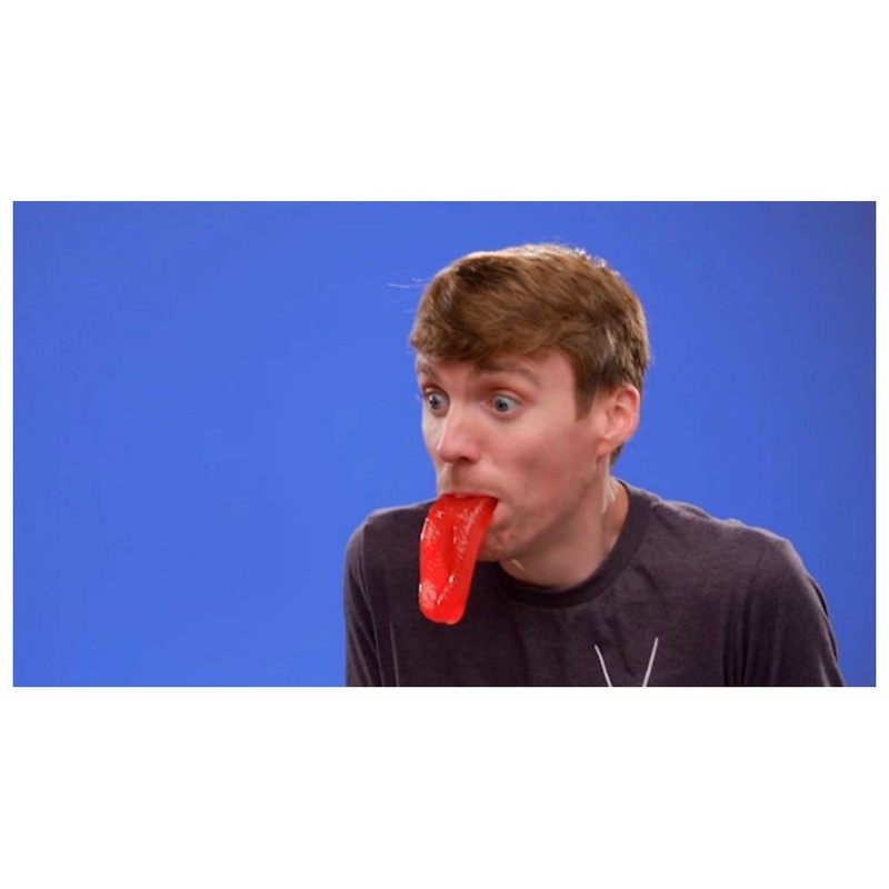 Gummy Tongue A sweet gummy treat shaped like a human