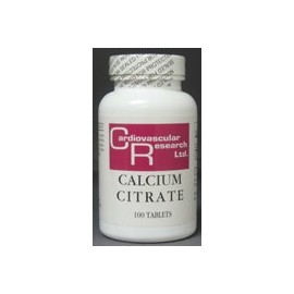 Calcium Citrate 165 mg 100 Tablets