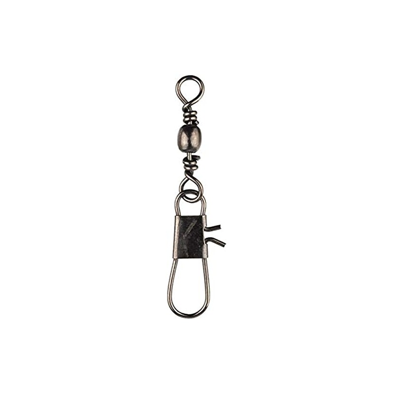 Eagle Claw 01032-001 Barrel Swivel Terminal Tackle, Size 1