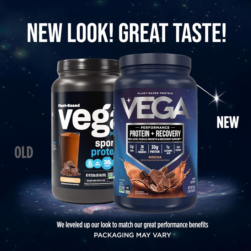 Vega Sport Vegan Protein Powder + Recovery - 30g Plant