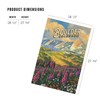 Lantern Press 1000 Piece Jigsaw Puzzle, Boulder, Colorado, Flatirons, Oil