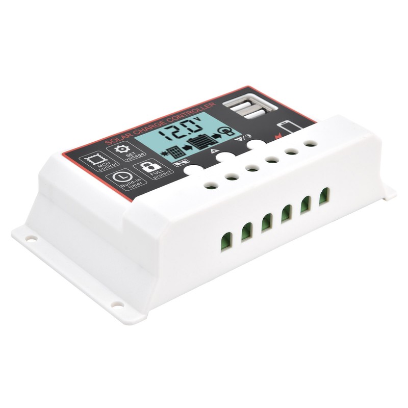 Solar Panel Controller Smart Dual USB Battery PWM Charge Discharge