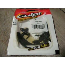 Berkley Gulp 2 Packs Berkley Gulp Fishing Baits 1" Black Leech GHLC1-BL