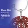 SAGEFINDS Red Jade Long Life Pendant - Round Medallion Sterling