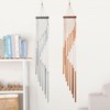 35inch 18-Bar Classic Rotating Wind Chime Solid Wood Aluminum Alloy