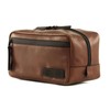 Jost Malmö Leather Toiletry Bag 22 cm, Cognac