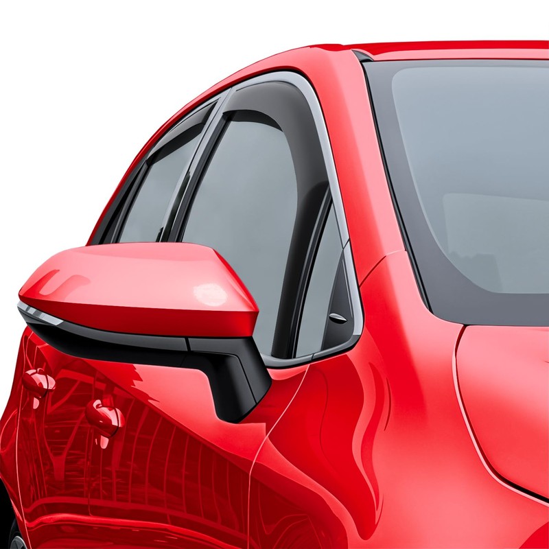 Voron Glass in-Channel Extra Durable Rain Guards for Toyota Corolla