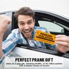 TENTADO Fake Parking Ticket Prank Notes, Realistic Design, 8.5x4 Inch,