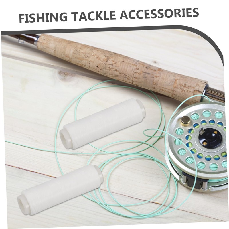 Mipcase 4 Rolls High Stretch Nylon Fishing Line Bait Thread